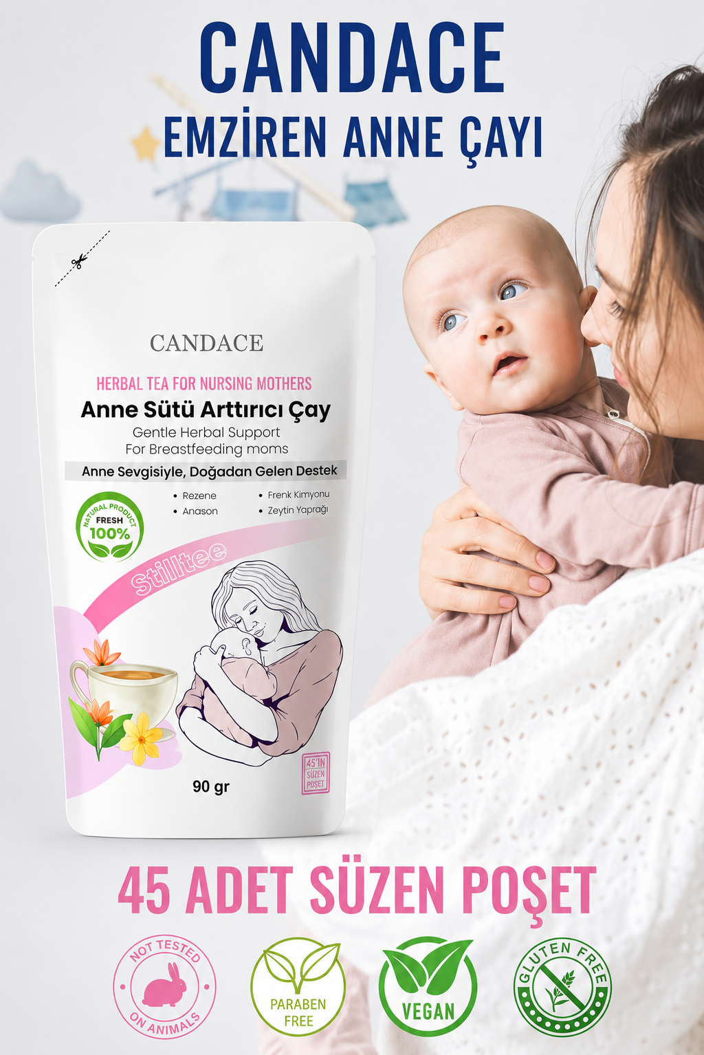 Anne Sütü Arttırıcı Bitki Çayı